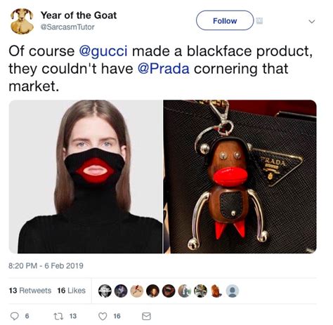 gucci boycott blackface sweater